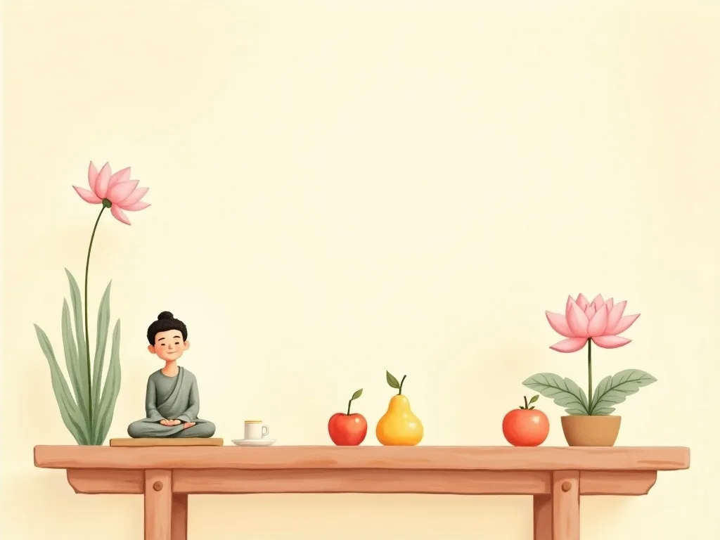 Cách bày bàn thờ Phật trong nhà — Theo Phật giáo Việt
