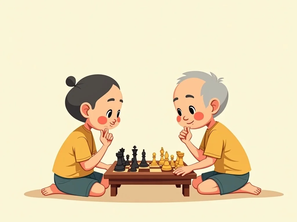 Đánh cờ thế — Bài tập tư duy