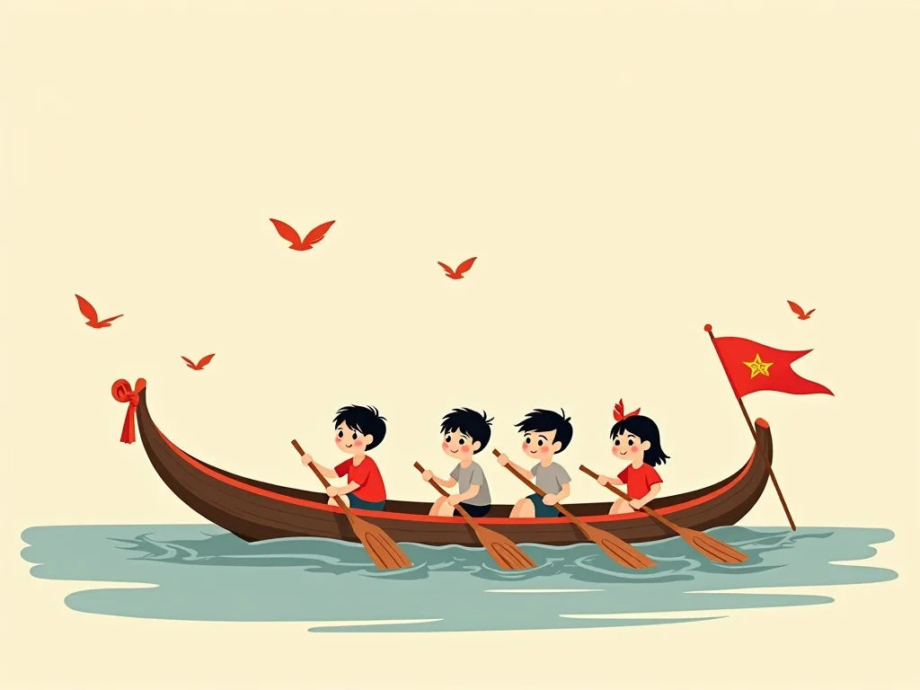 Đua thuyền ngày Tết — Miền Trung