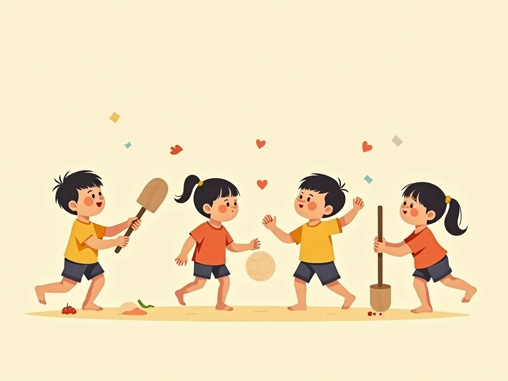 Hát đồng dao trường học — Tập thể