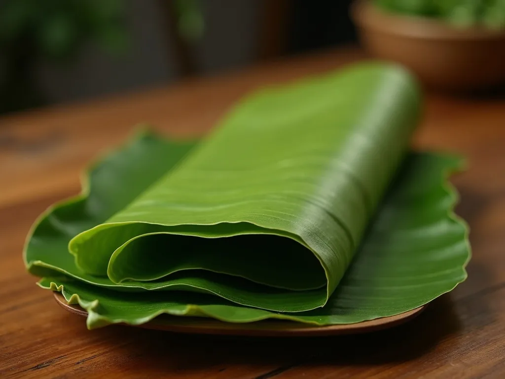 Lá dong, lá chuối — Gói bánh truyền thống