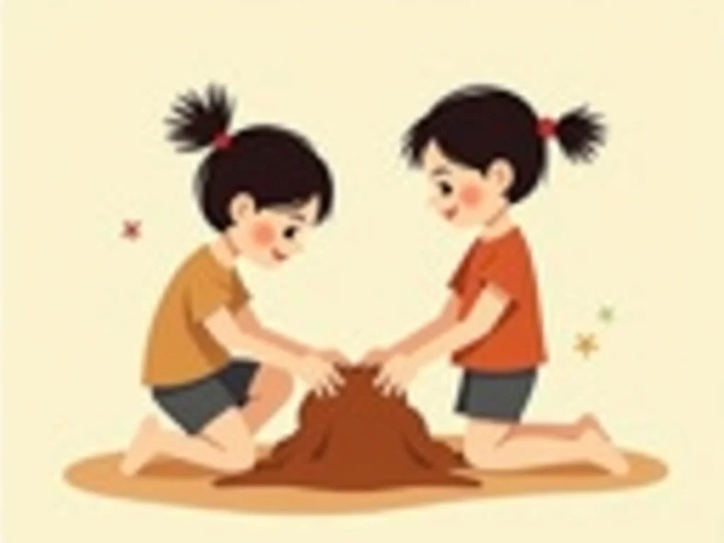 Nặn đất sét — Sáng tạo cho trẻ