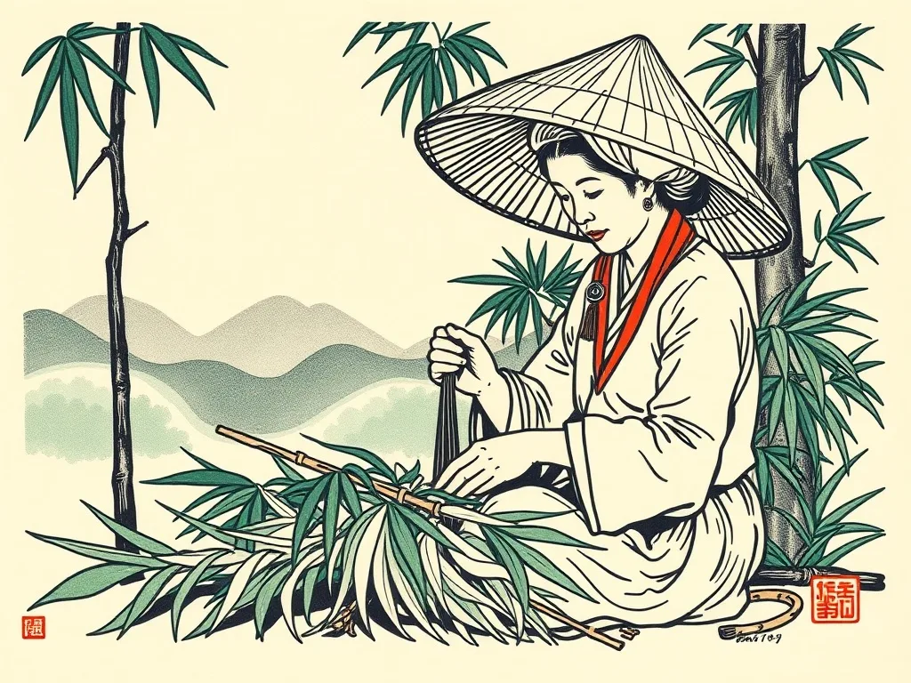 Nghề làm nón lá — Hồn Việt giản dị