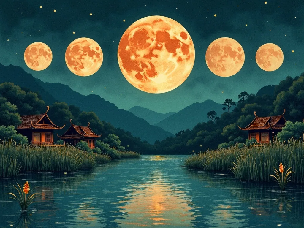 Pha Mặt Trăng — 8 Giai Đoạn Trong Tháng
