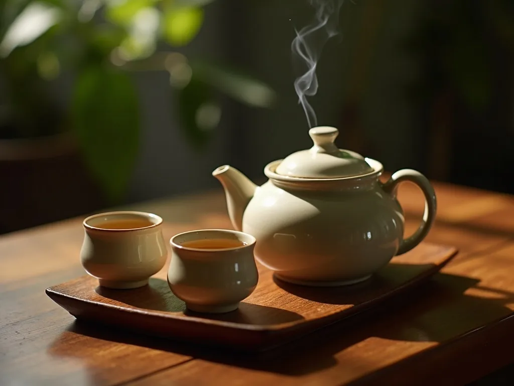 Trà sen ngày Tết — Văn hóa thưởng trà người Việt