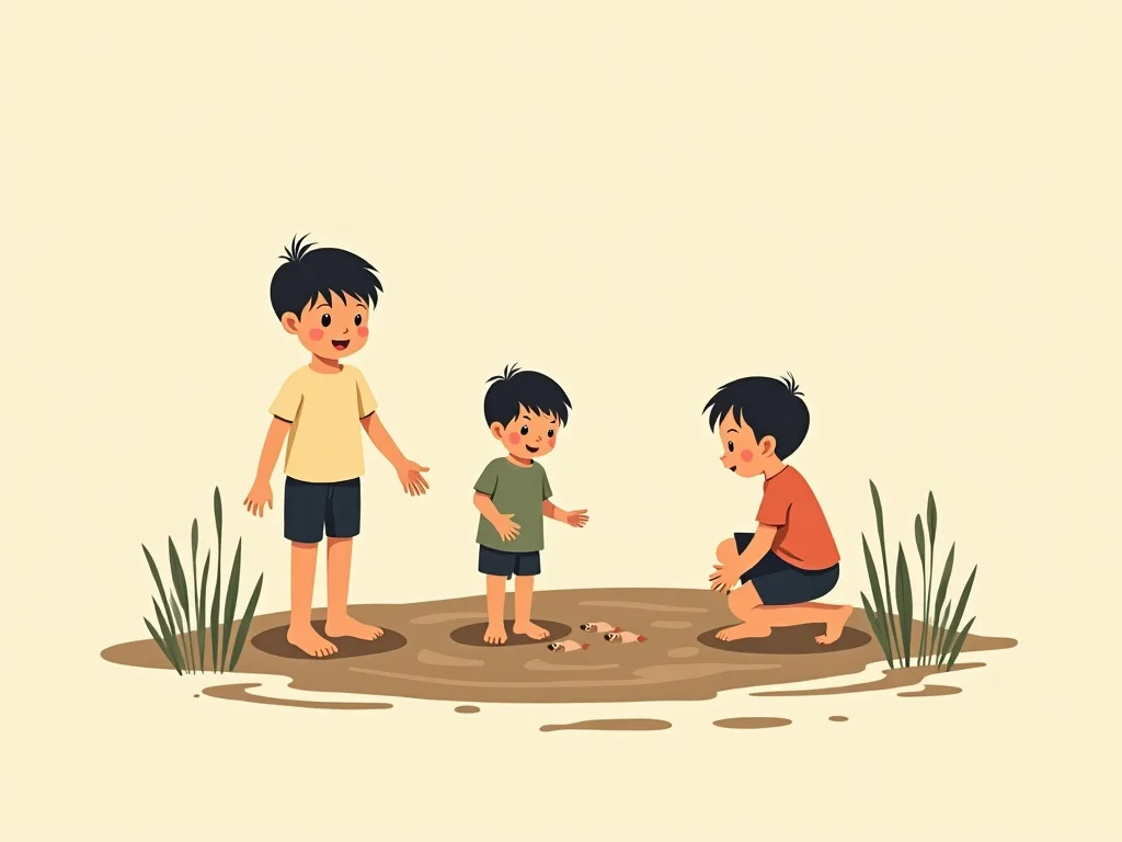 Bắt chạch — Trò chơi dân gian Khmer