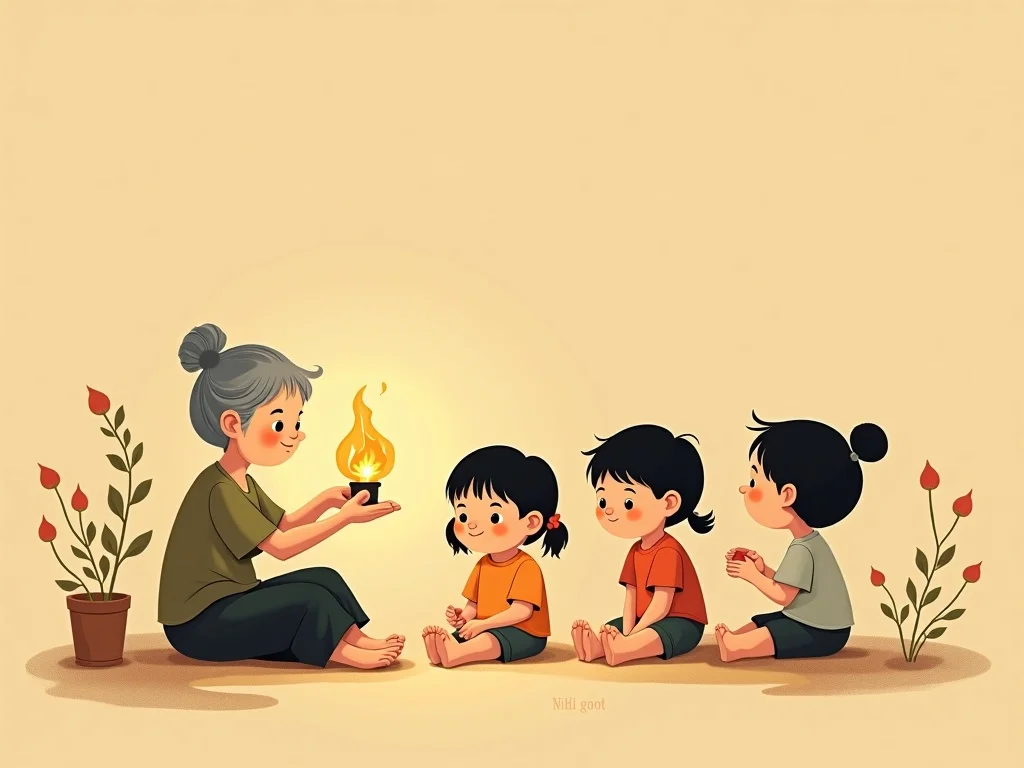 Kể chuyện sáng tạo — Phát triển ngôn ngữ