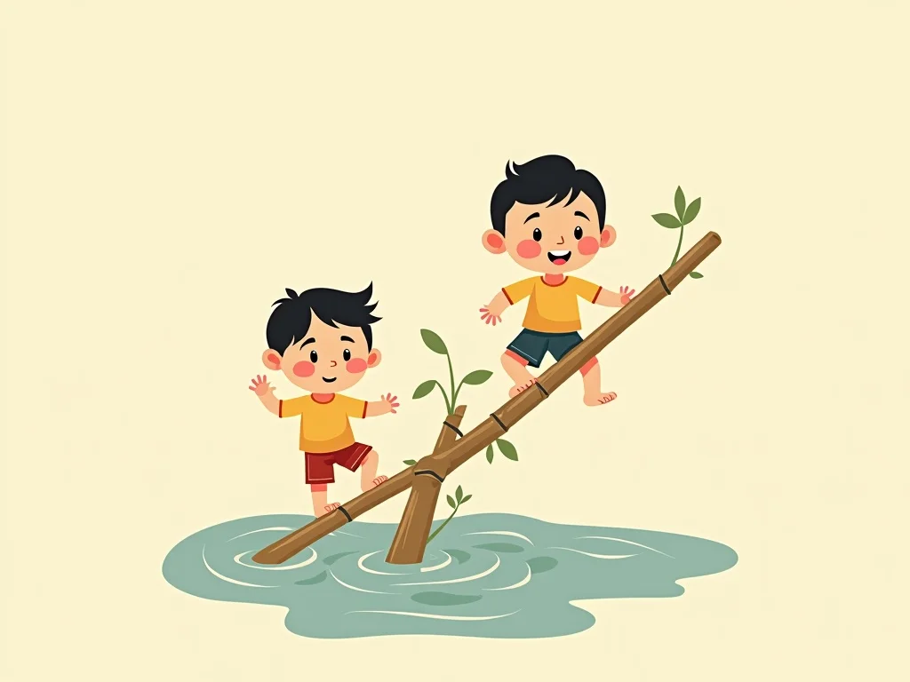 Trò treo cầu — Lễ hội miền Bắc