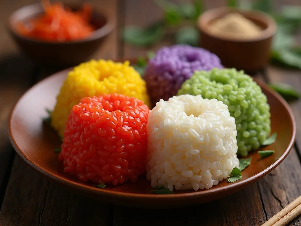 Xôi vò, xôi ngũ sắc — Ẩm thực dân tộc